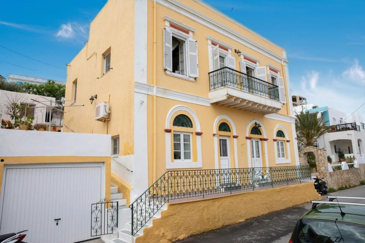 Neoclassical Splendor Unique Experience In Leros Panteli Exterior photo