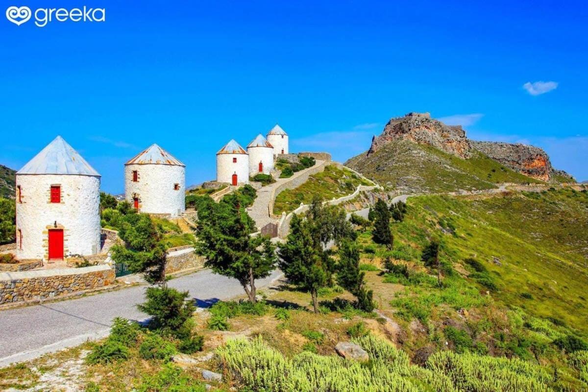 Neoclassical Splendor Unique Experience In Leros Panteli Exterior photo
